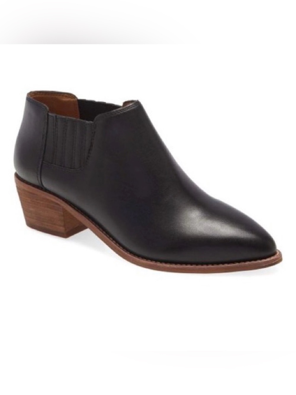Madewell Sonia Low Leather Chelsea Boots
